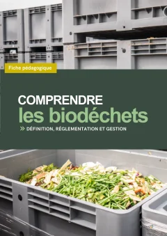 Une de la fiche pédagogique sur les biodéchets